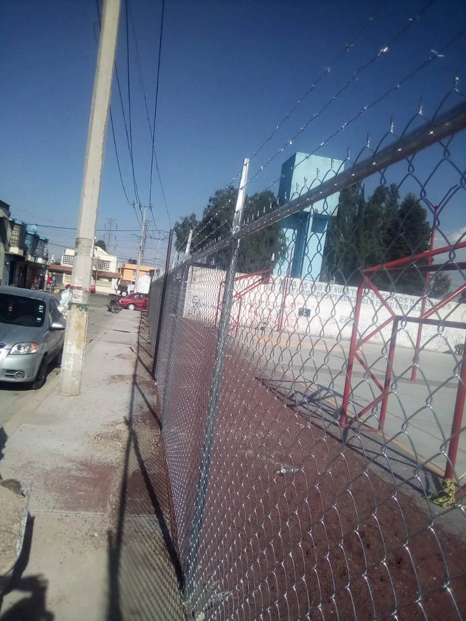 MALLA CICLON GALVANIZADA